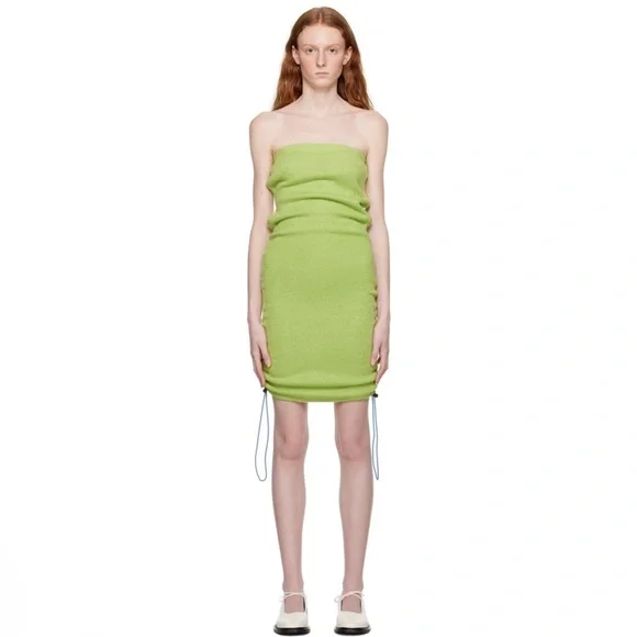 KKCO Green Scrunch Mini Dress XS - threedaughtersproperties.com KKCO Green Scrunch Mini Dress XS - threedaughtersproperties.com